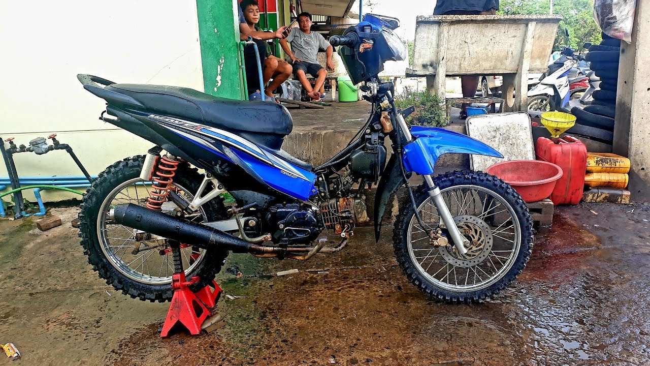 แปลงโฉม wave110i เดิมๆ ให้เป็นรถวิบาก ออกทริป ขี่เที่ยวบุกป่าขึ้นดอย ชมธรรมชาติ