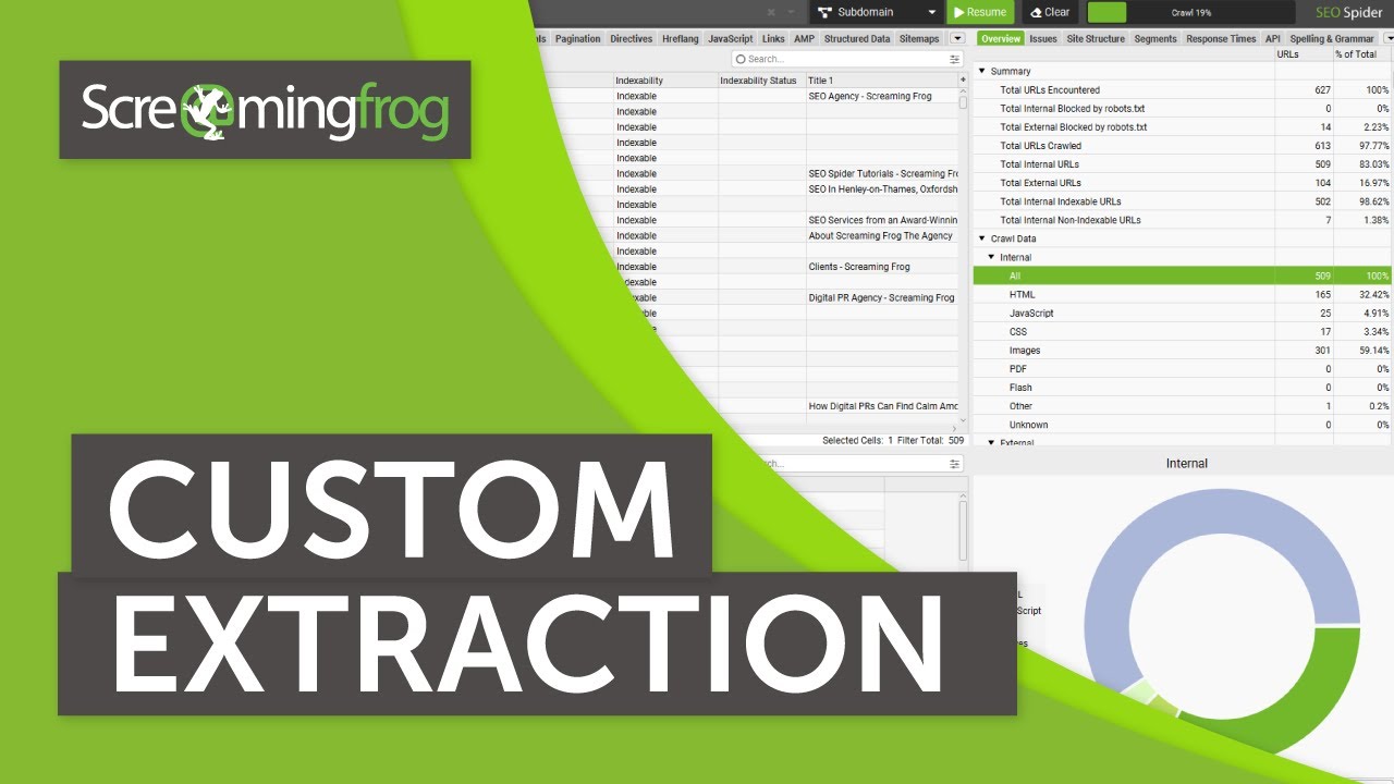 Visual Custom Extraction & Web Scraping - Screaming Frog SEO Spider