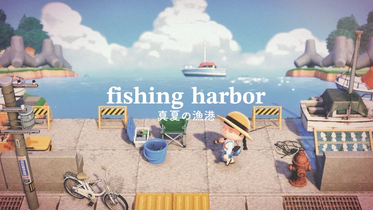 【リクエスト単発】田舎の港町を作る🎣 | fishing harbor | Speed Build | AnimalCrossingNewHorizons | あつ森