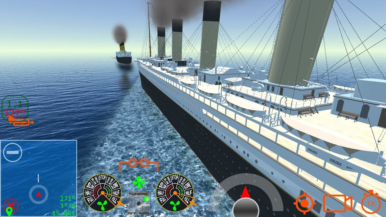 Titanic VS Olympic - Ship Handling Simulator - Ship Mooring 3D