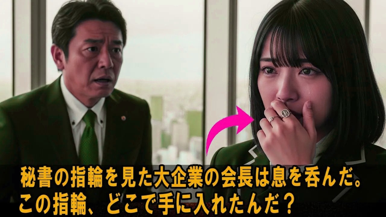 百万長者の会長は、秘書の指輪を見た瞬間にすぐに気づきました。――それが行方不明になっていた娘であ#感動実話 #AIストーリー