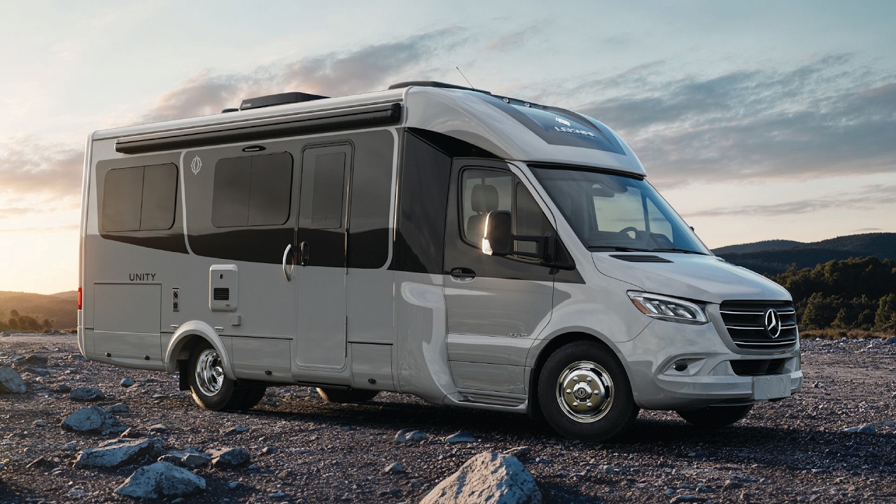 2026 Unity Corner Bed | Leisure Travel Vans