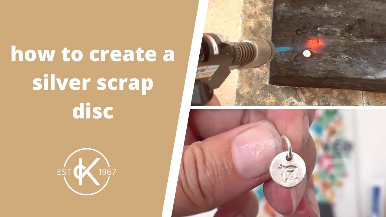 How To Create A Scrap Silver Disc | Top Tip Tuesday | Metalsmithing Tutorials