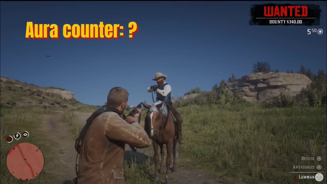 Rdr2 except it counts your aura