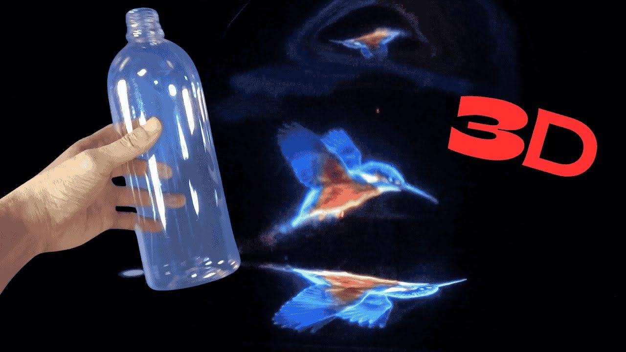Plastic Bottle Life Hack :How to Make 3D Movies at Home Super Easily! #PlasticBottleLifeHack #Hack