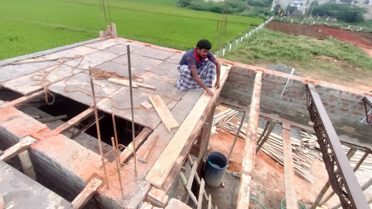 Centring Work with Adjustable Props/ Jockey | Roof Moulding Using Centering Jockey