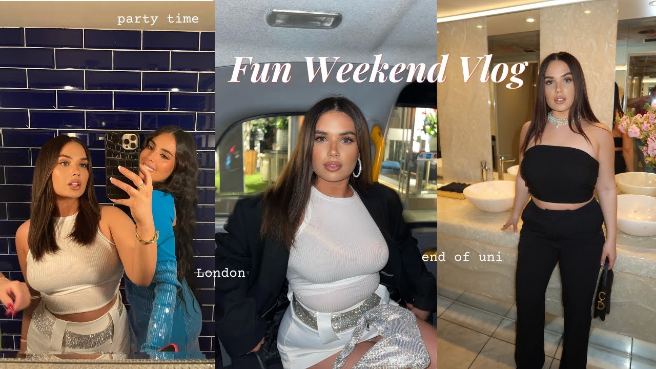 I'VE FINISHED 2ND YEAR UNI! || Celebrations + London Girls Trip!!!