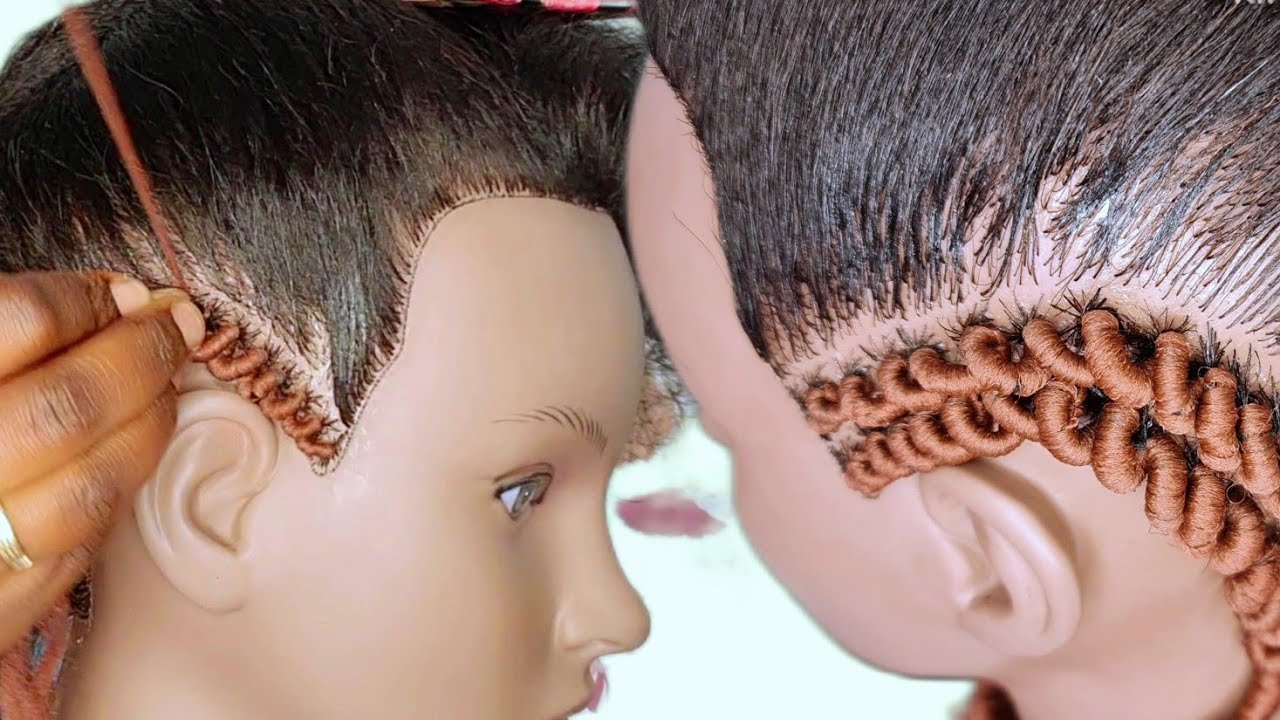 🔥 Learn how to do coiled conrows/ Spirals / Majongoo/ spring lines @JOYCEARTS.1