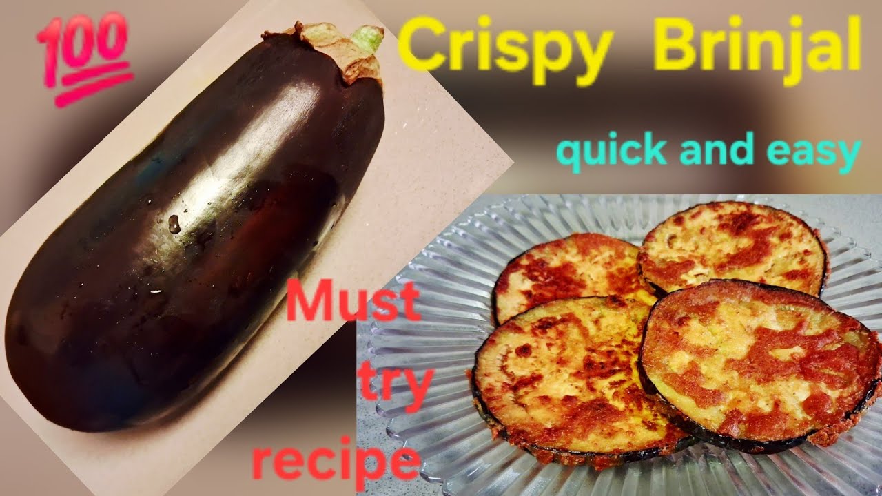 Crispy masala Brinjal 🍆  ||  Quick & Easy Eggplant  recipe 👍