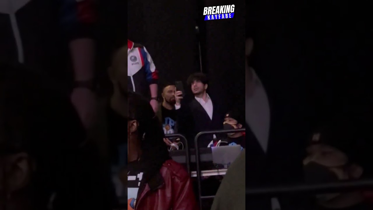 Tony Khan shows up to NJPW Windy City Riot | AEW + NJPW
