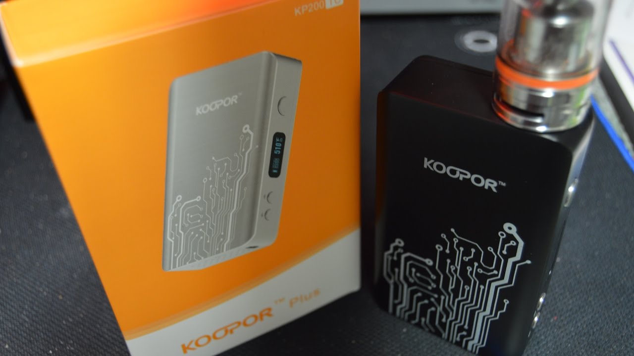 Koopor Plus 200w Mod Review by SMOK! Only $30