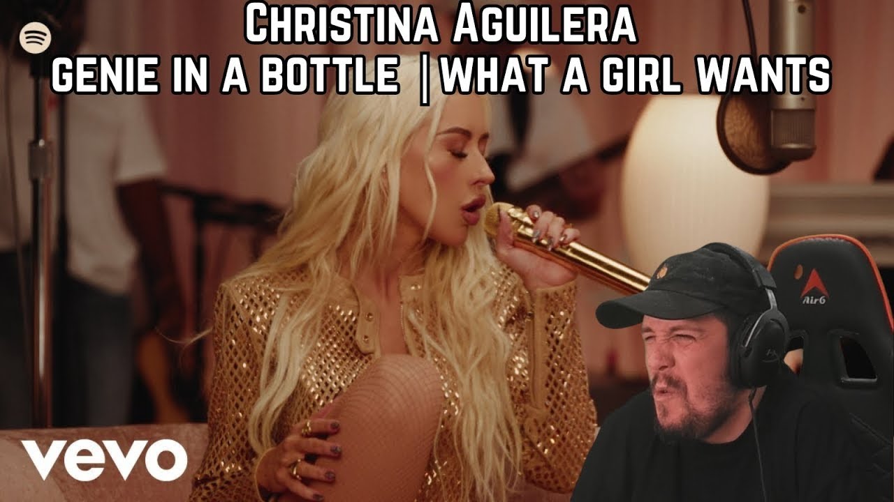 Espy Reacts To  Christina Aguilera ｜ What A Girl Wants ｜ Genie In A Bottle Live Performance
