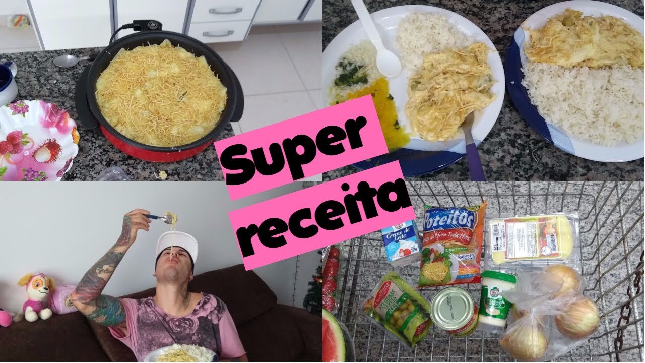 COMPRAS DA SEMANA + SUPER RECEITA DE FRICASSÉ DE FRANGO (Home chefs)