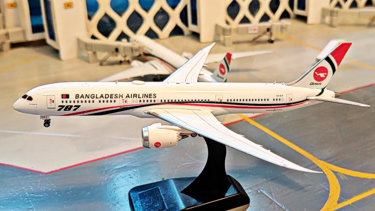 Biman Bangladesh Airlines 787-9 1:400 JC Wings S2-AJY Shonar Tori/সোনার তরী