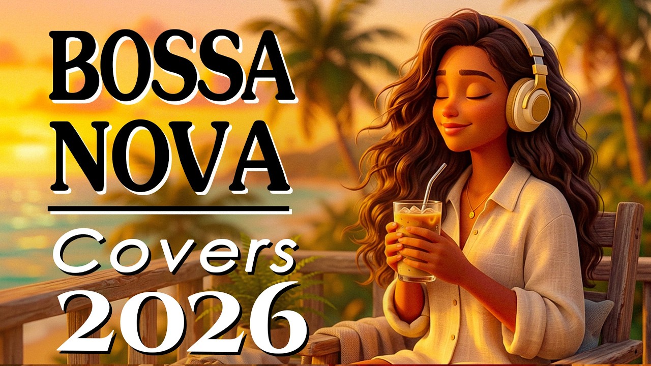 Bossa Nova 2026 ☕🎧 4 Hours of Covers of Popular Songs 🌿 Work, Study Playlist