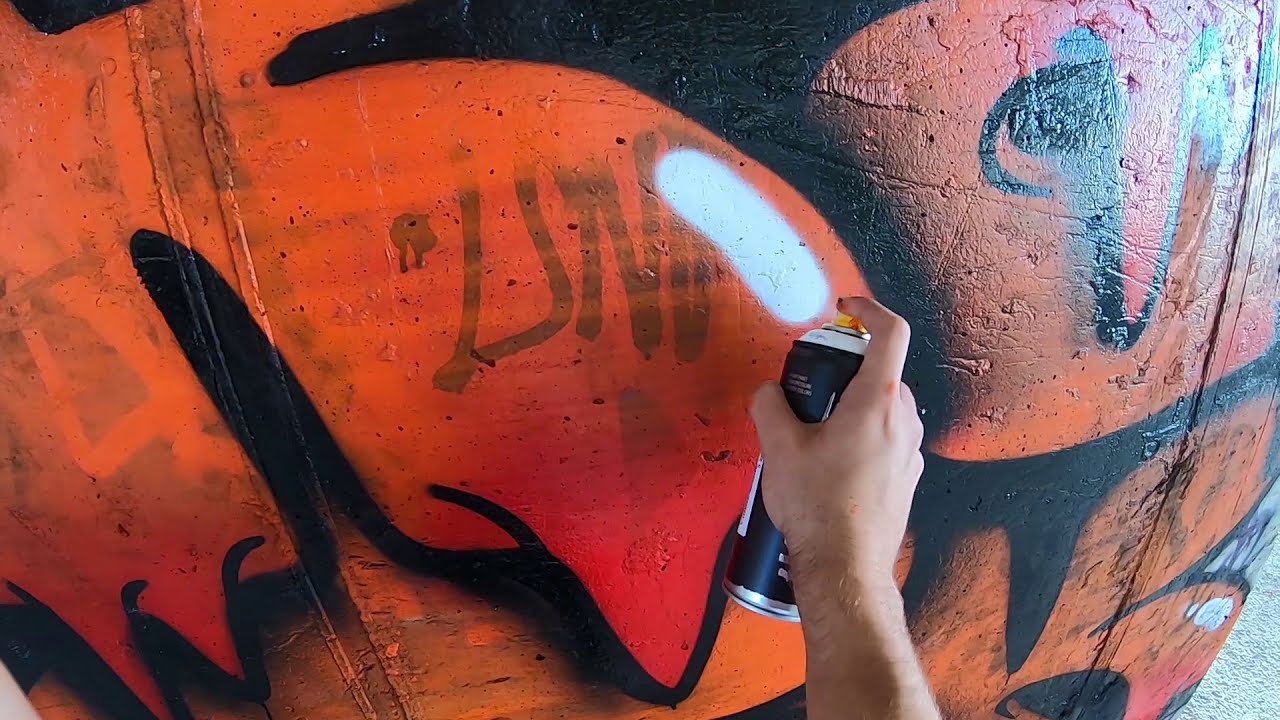 Abandoned Building Graffiti Letters