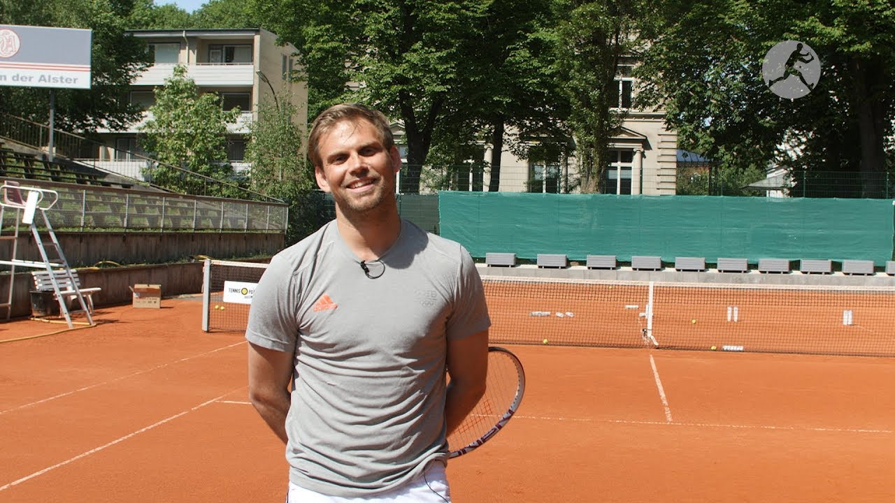 Wie gut zielt Hockey-Olympiasieger Moritz Fürste mit dem Tennisschläger?