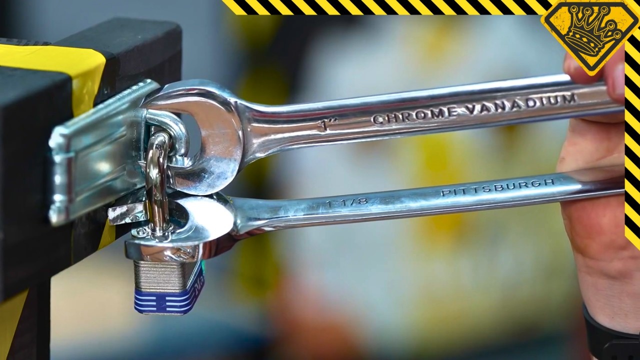 Can you ACTUALLY Break Locks with Wrenches??