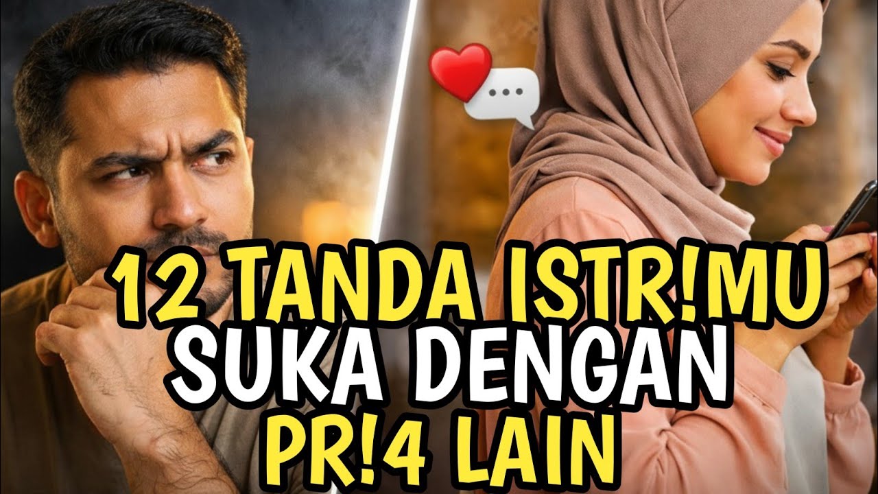 SUAMI WAJIB TAHU !! 12 TANDA SIKAP ISTRI INI YANG TERNYATA DIAM-DIAM MENC!NTA! PR1A LAIN