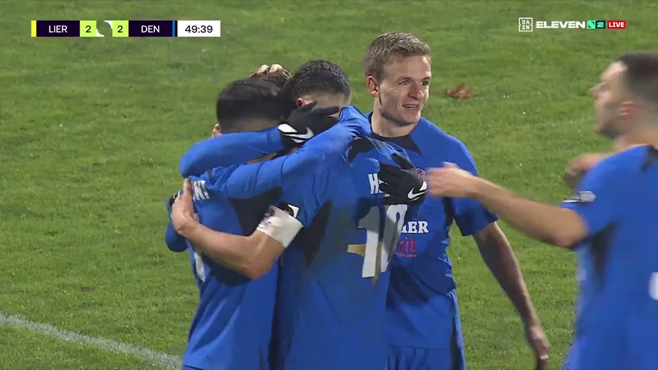 Wedstrijdbeelden Lierse Kempenzonen - FC Dender, 2-4