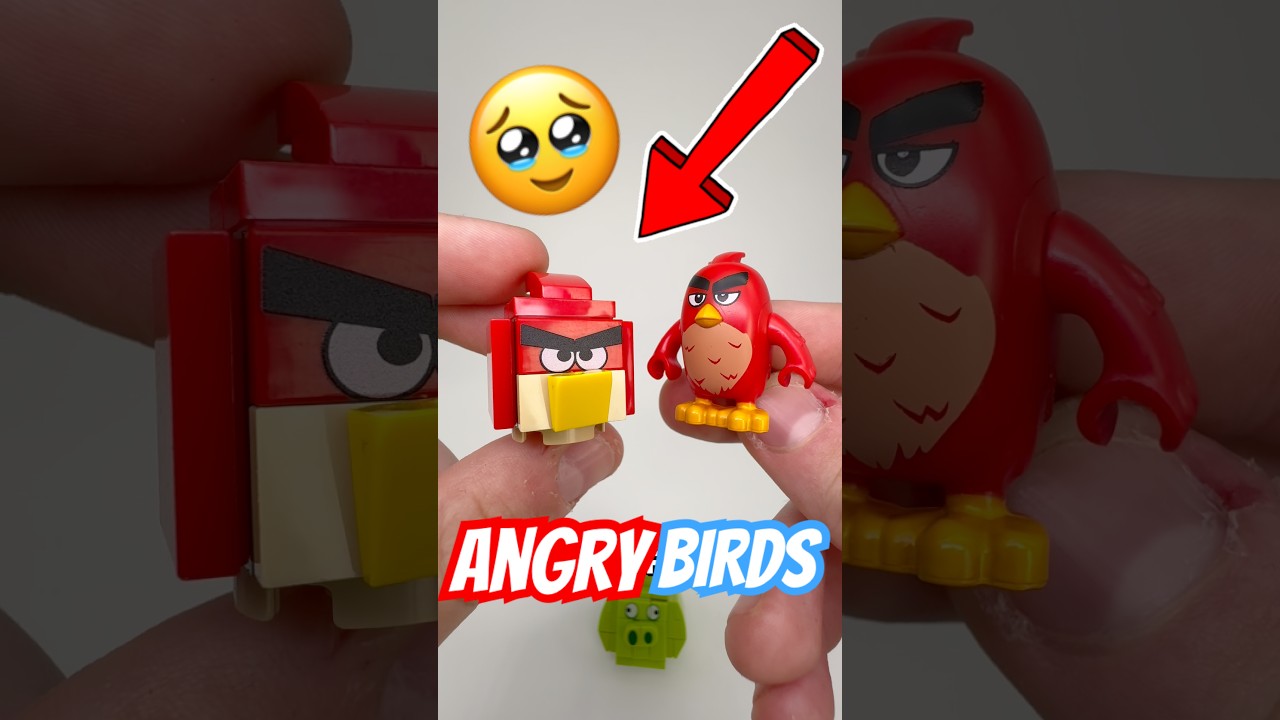 Я починил наборы LEGO Angry Birds!!!! #lego #angrybirds #legominifigures