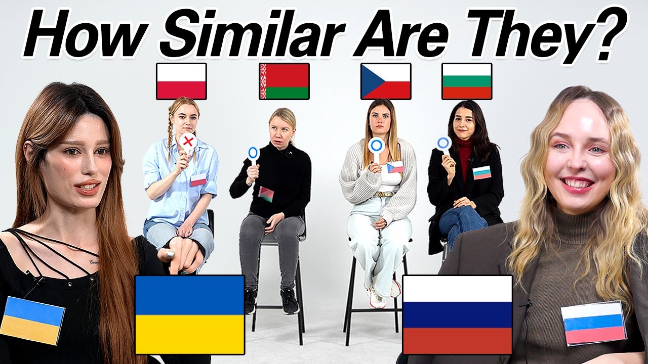 Могут ли другие славяне понимать русский язык? Россия, Болгария, Польша, Беларусь, Украина, Чехия
