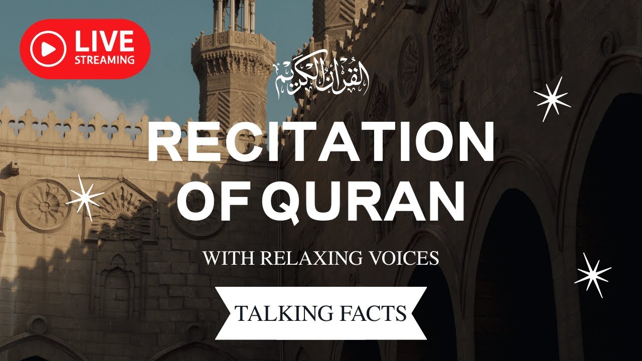 Live Quran Recitation 24/7 | Peaceful #Quran #Verses for Relaxation, Sleep & Spiritual Healing