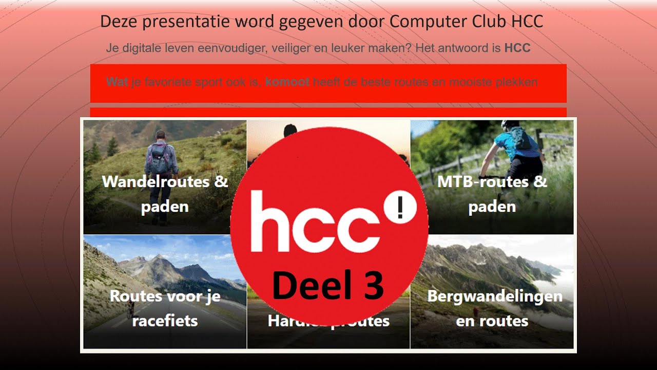 Wat je favoriete sport ook is, komoot heeft de beste routes en mooiste plekken - deel 3