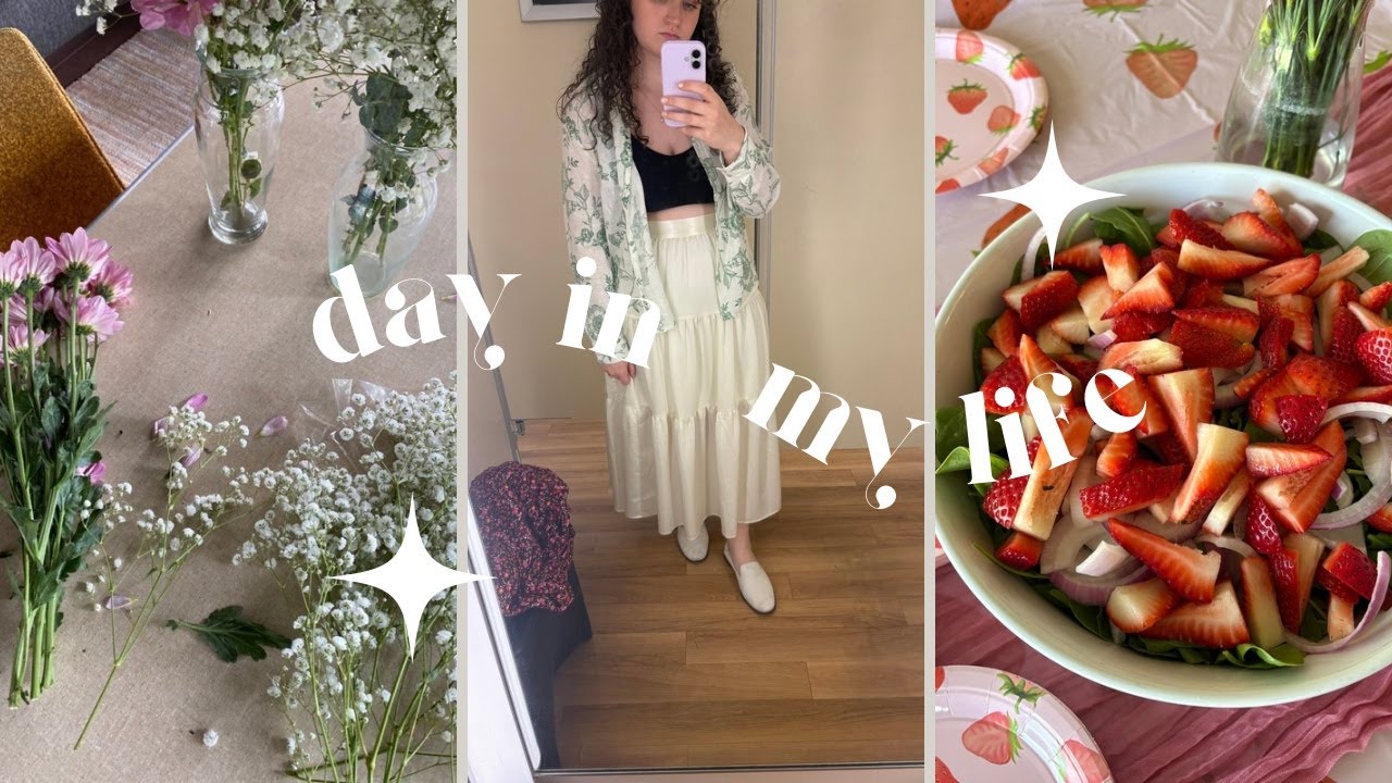 spend a Saturday with me | morning vlog +being cozy + watching a movie