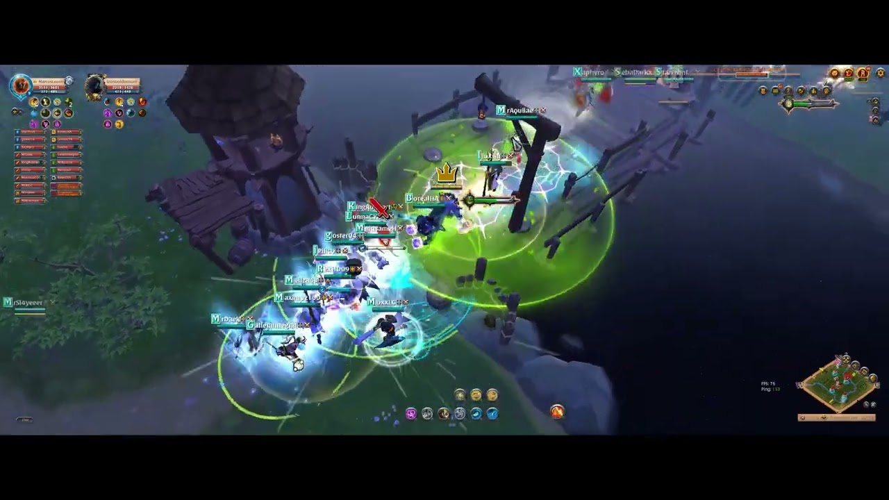 0cupas vs Overprice vs Malditos 7 vs Elixirs | POV Caller | Albion Online ZVZ