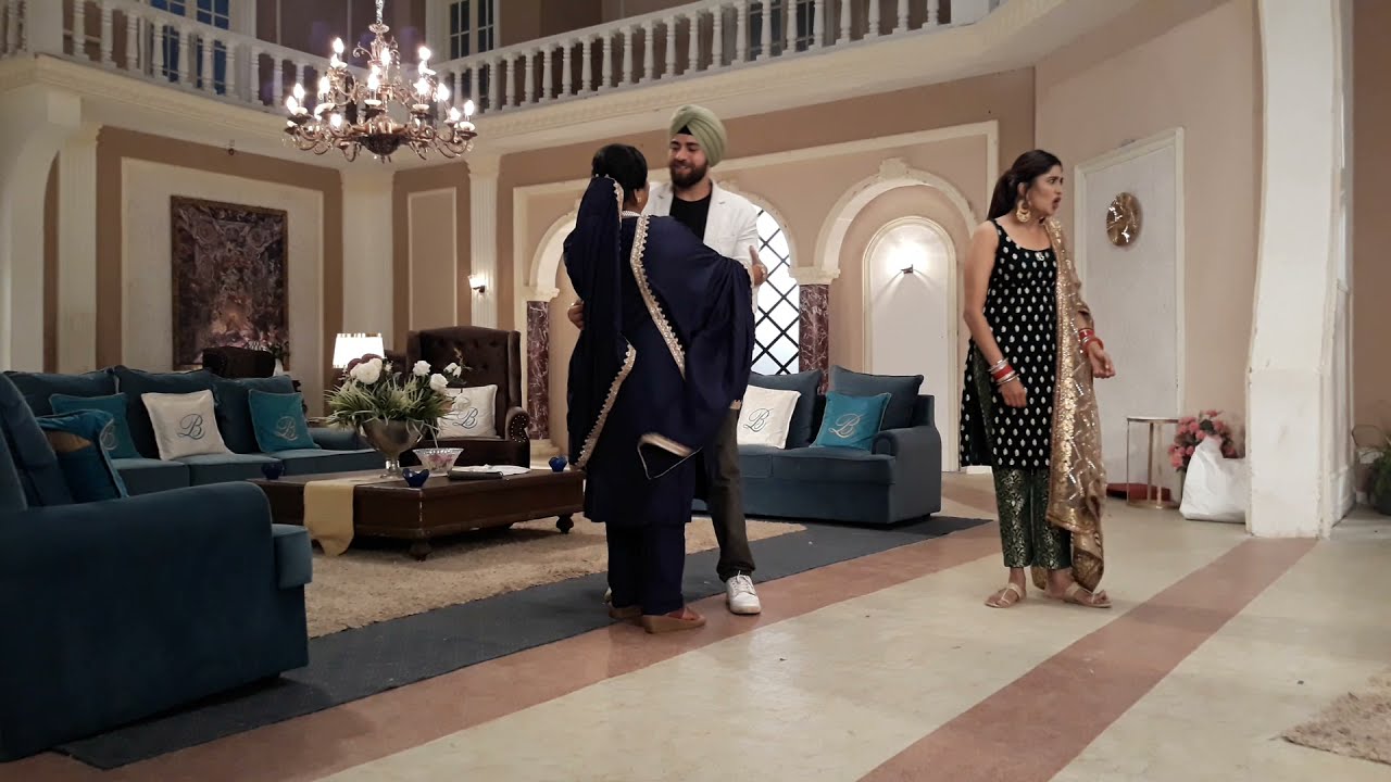 how romantic seen chhoti sardarni on set location