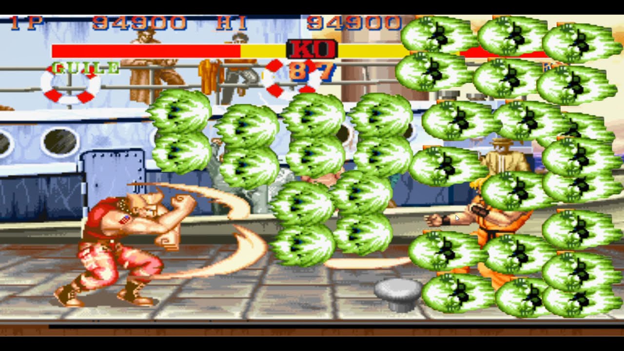 Street Fighter II Champion Edition v004 | Суперзеленый Гайл