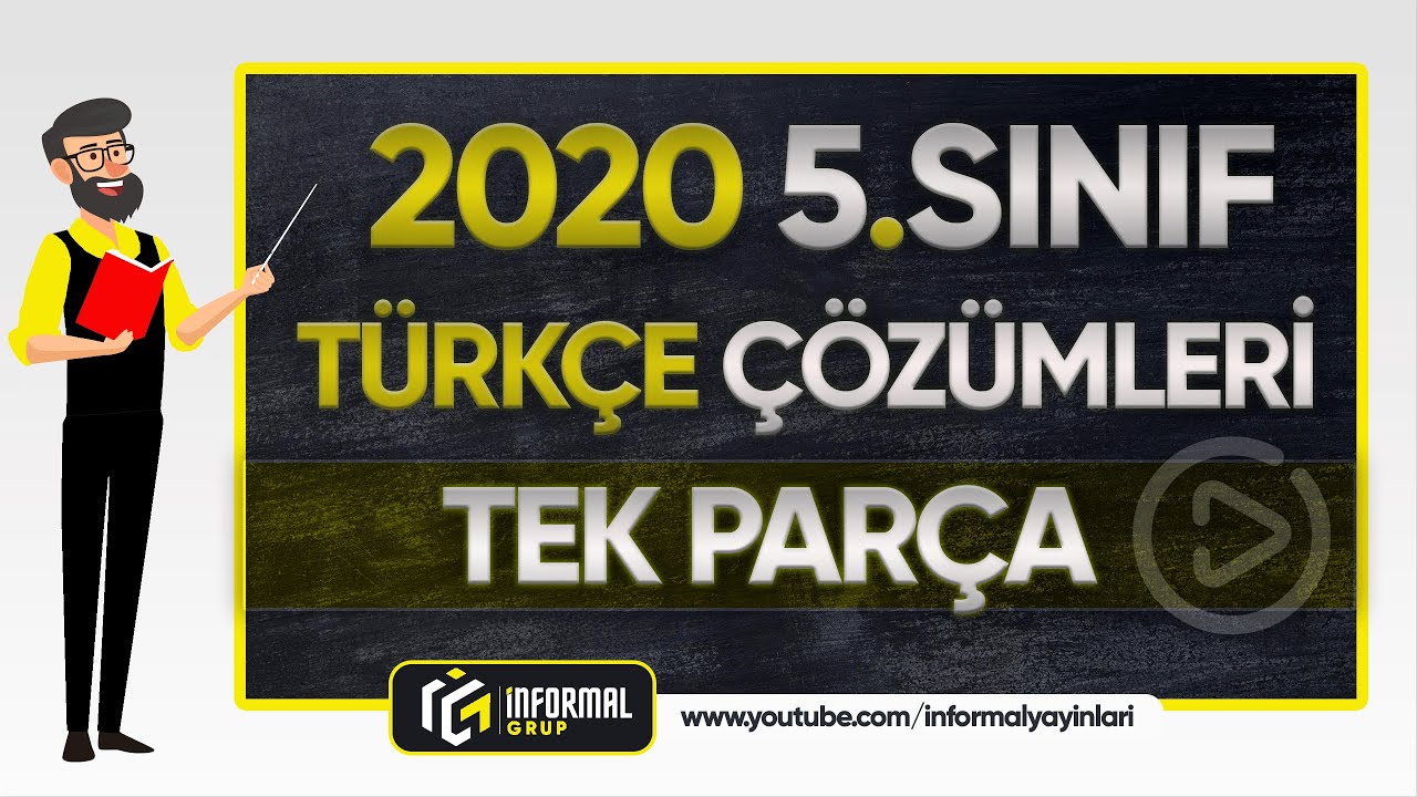 İOKBS 2020 - 5 Sınıf Türkçe Soruları ve Çözümleri | Bursluluk Sınavı