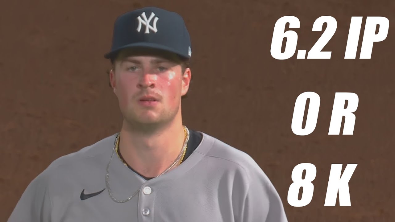 Cam Schlittler Takes No Hitter into 7th in an Incredible Start vs Rays