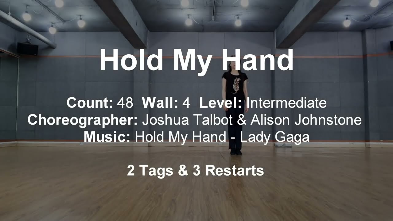 Счёт для танца «Hold My Hand» (средний уровень)