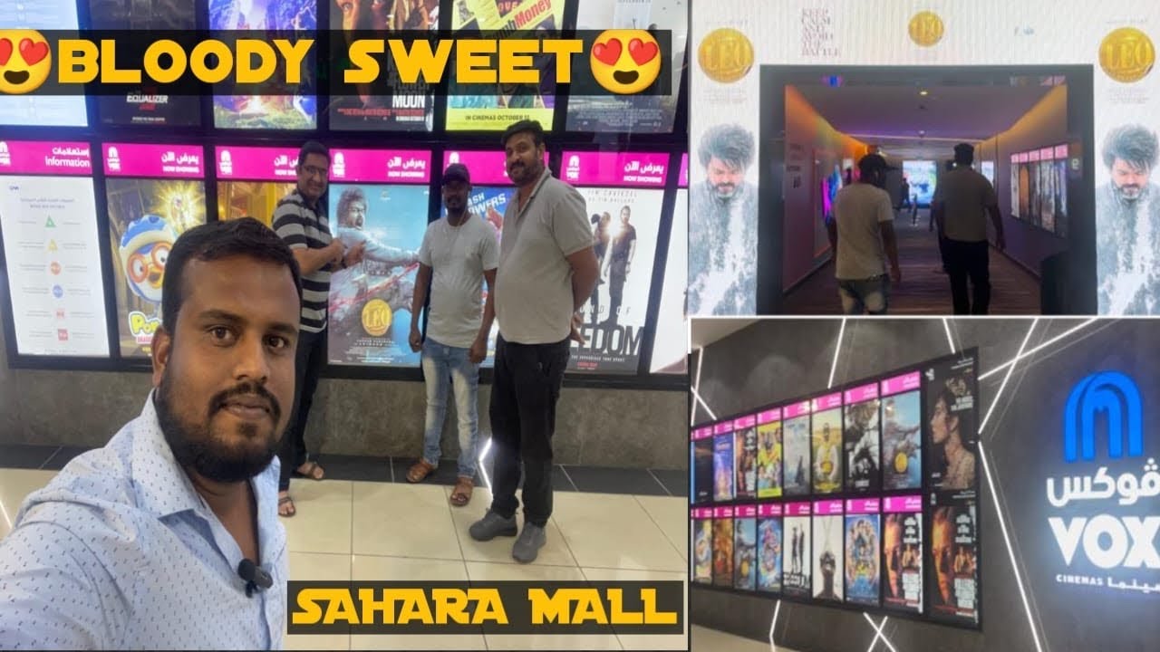 Riyadh (Leo movie first day watching Sahara mall) Housefull in Tamil @mylifestyleinsaudi