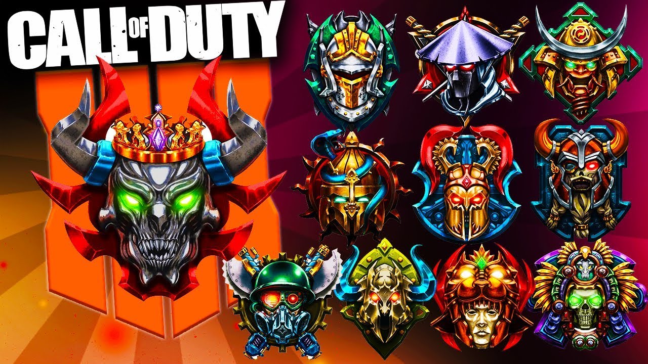 BLACK OPS 4: ALL  PRESTIGE EMBLEMS - INCLUDING MASTER PRESTIGE! (COD BO4 PRESTIGE EMBLEMS)