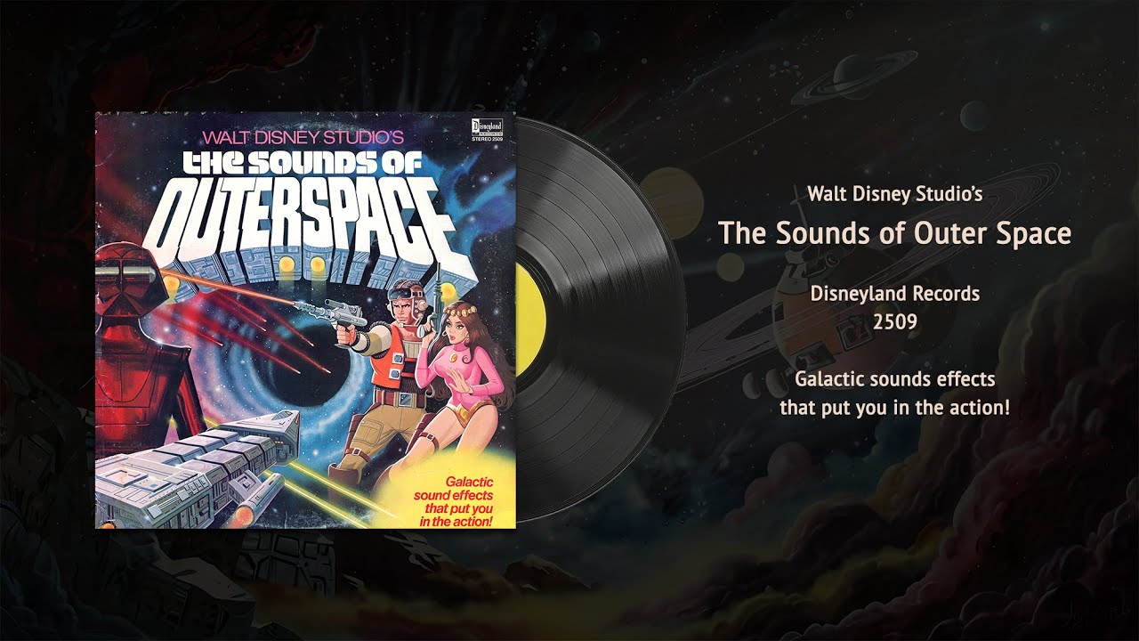 Walt Disney Studio's The Sounds of Outer Space (DR 2509) | Vintage Disney Vinyl Restored