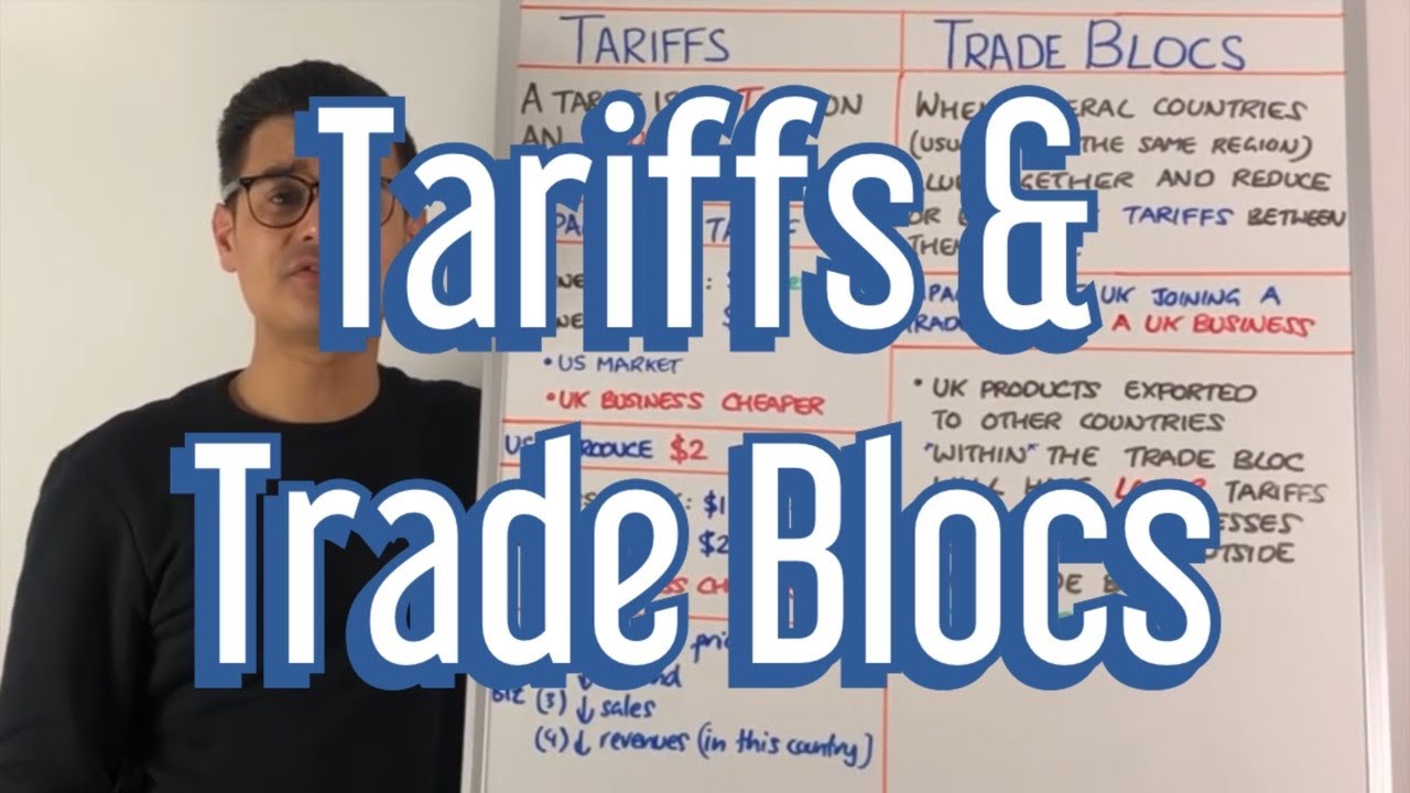 Tariffs & Trade Blocs - GCSE Business & A Level Business