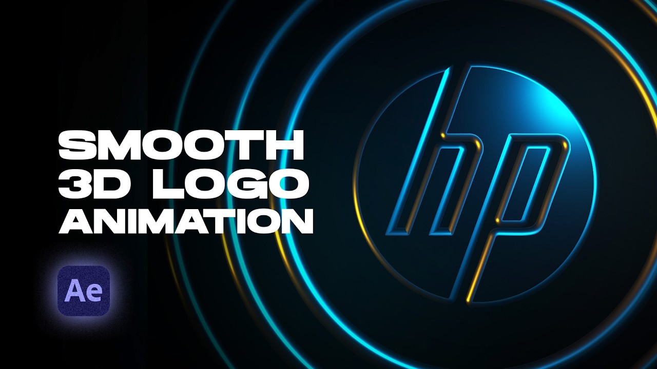 Ultra Smooth 3D Logo Animation (After Effects Tutorial)