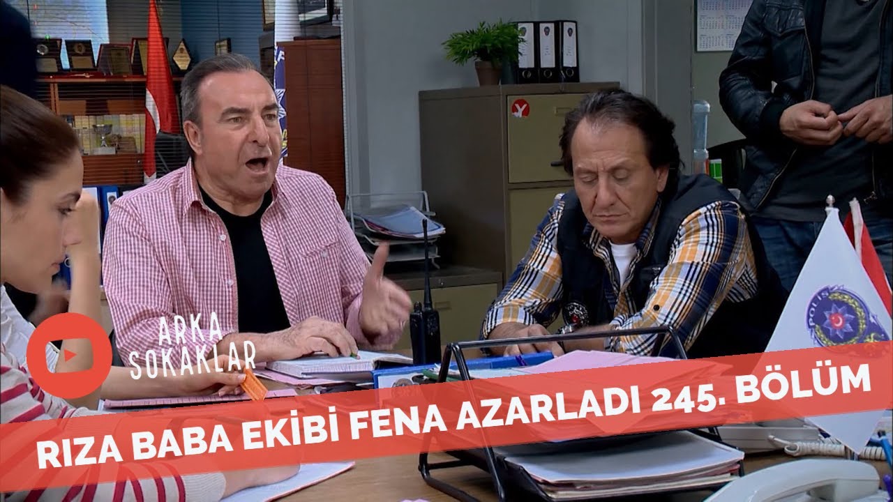 Rıza Baba Ekibi Fena Azarladı 245. Bölüm