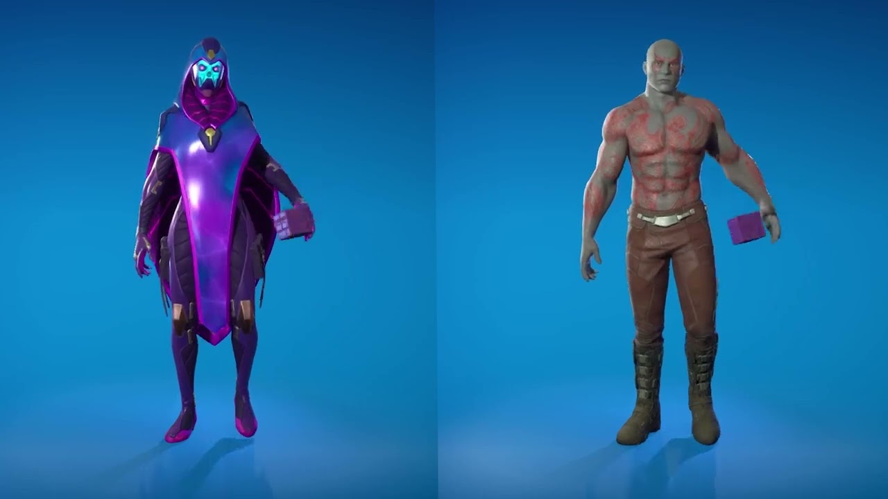 [New] Drax (Marvel Series) doing Funny Built In Emotes in Fortnite #1