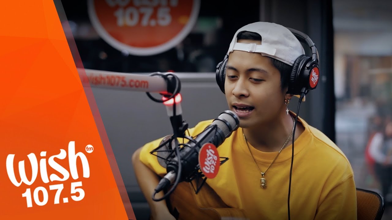 Justin Vasquez performs “Love” LIVE on Wish 107.5 Bus