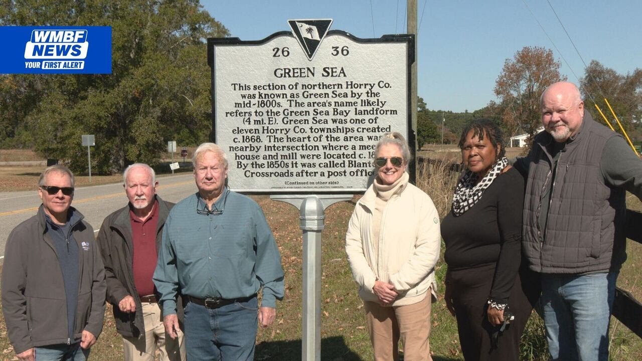 Horry County unveils new historic marker in Green Sea area