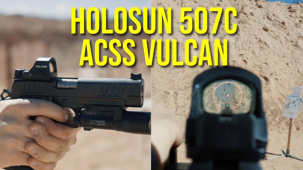 Recenzja Holosun 507C X2 ACSS Vulcan - najlepsza optyka dla początkujących strzelc&oacute;w?