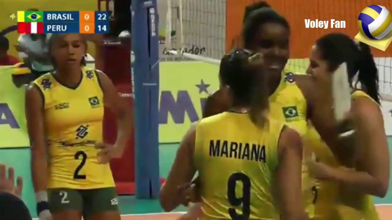 PERÚ VS BRASIL FINAL SUDAMERICANO FEMENINO MAYORES 2015