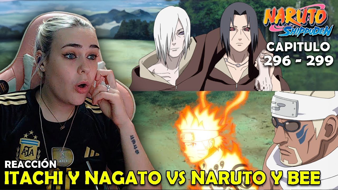 ITACHI Y NAGATO SE ENCUENTRA CON NARUTO | KREACCION A NARUTO SHIPPUDEN POR PRIMERA VEZ (296 - 299)