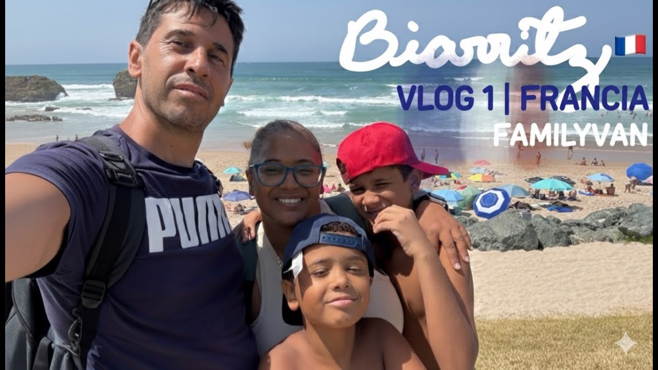 ¡LA AVENTURA COMIENZA! FRANCIA🤩 Biarritz en Autocaravana con la Familyvan ,Viaje por (Las Landas)