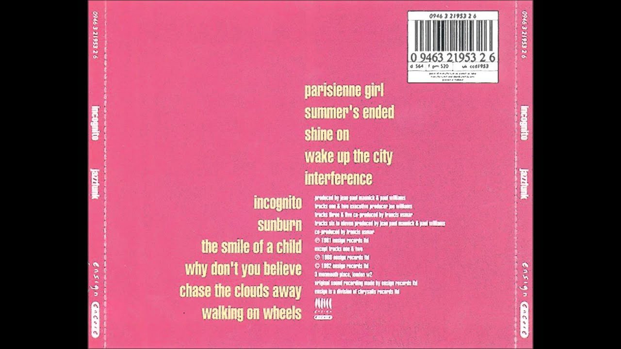 Incognito - Parisianne Girl