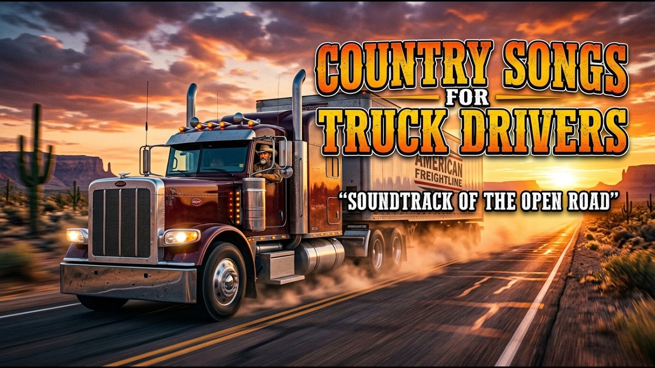 Diesel Powered Country Rock 🔥 | Best Truck Driver Songs for Open Roads – Press Play & Drive!
